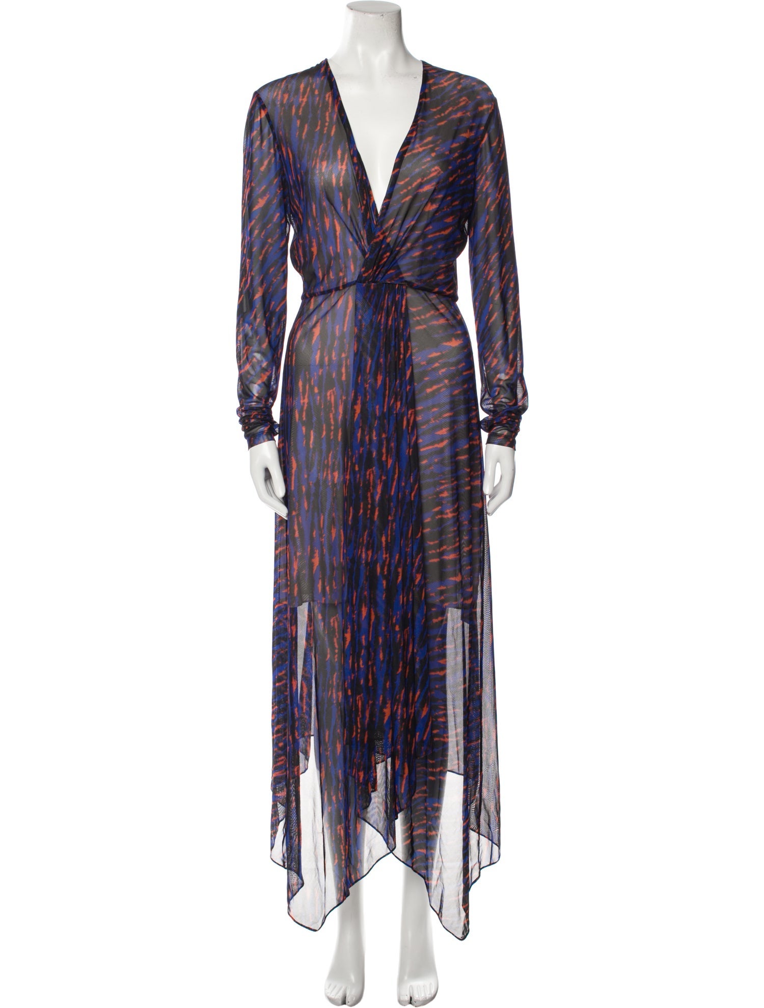 House of Holland Printed Long Dress w/ Tags