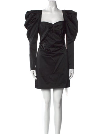 House of Holland Square Neckline Mini Dress