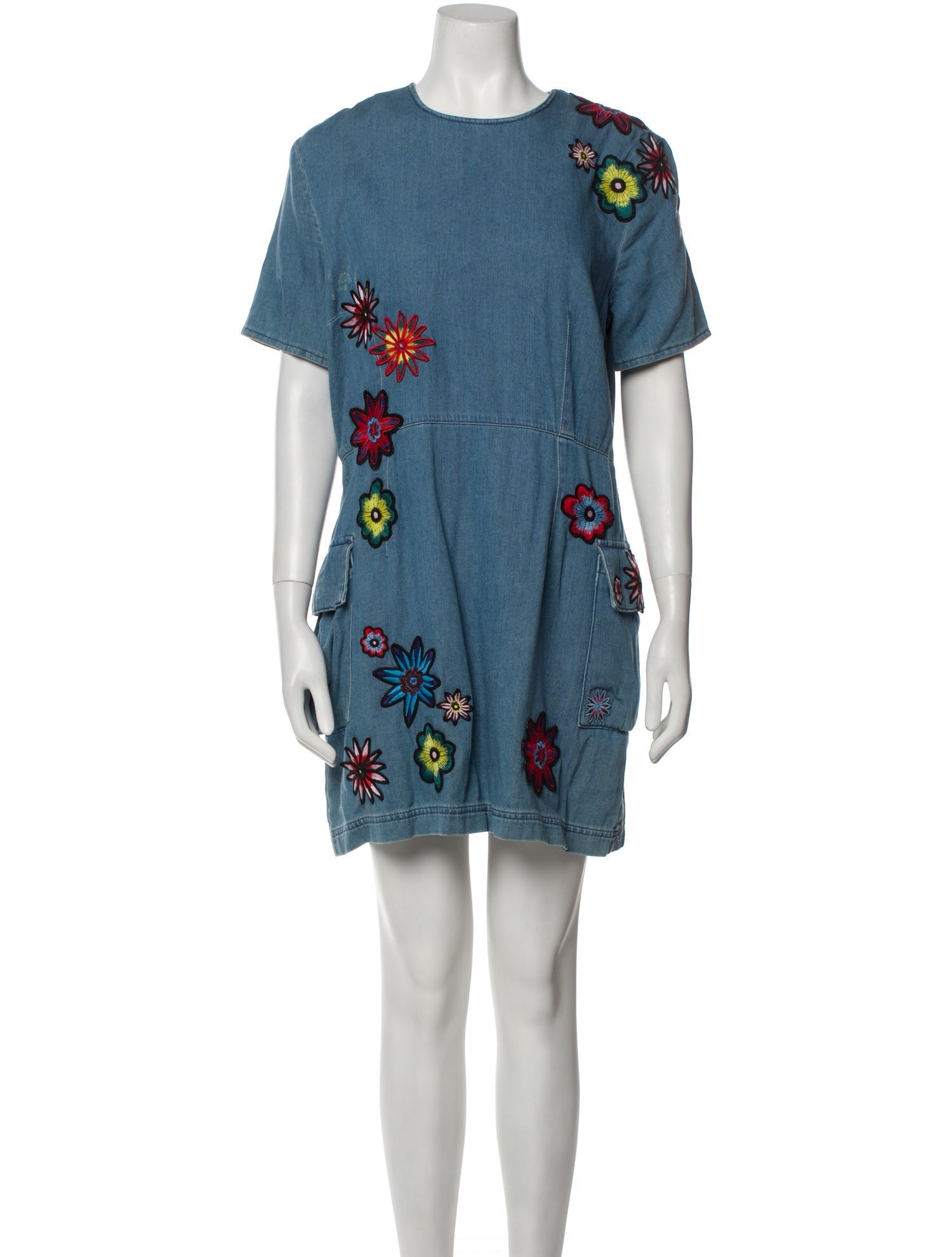 House of Holland Floral Print Mini Dress