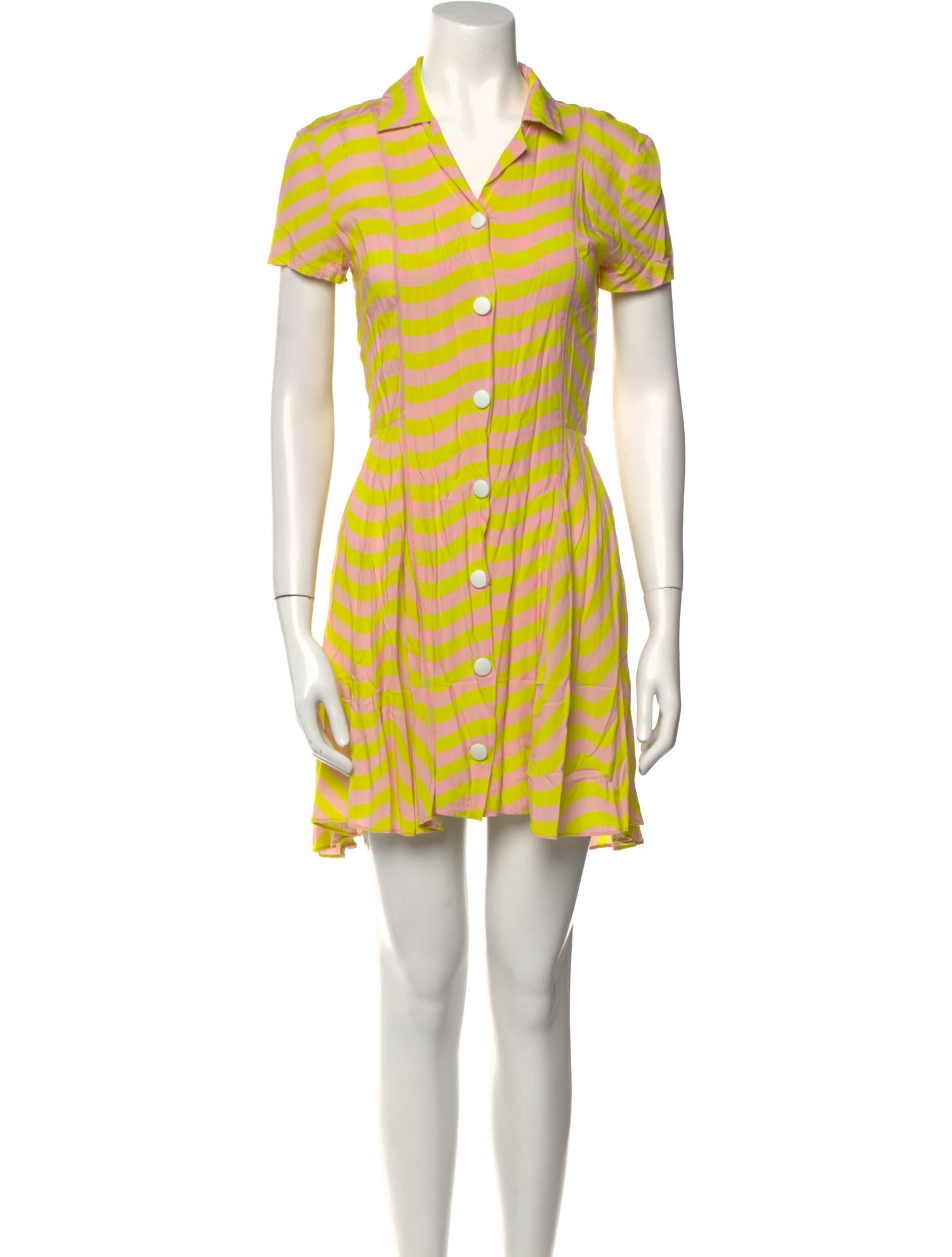 House of Holland Striped Mini Dress