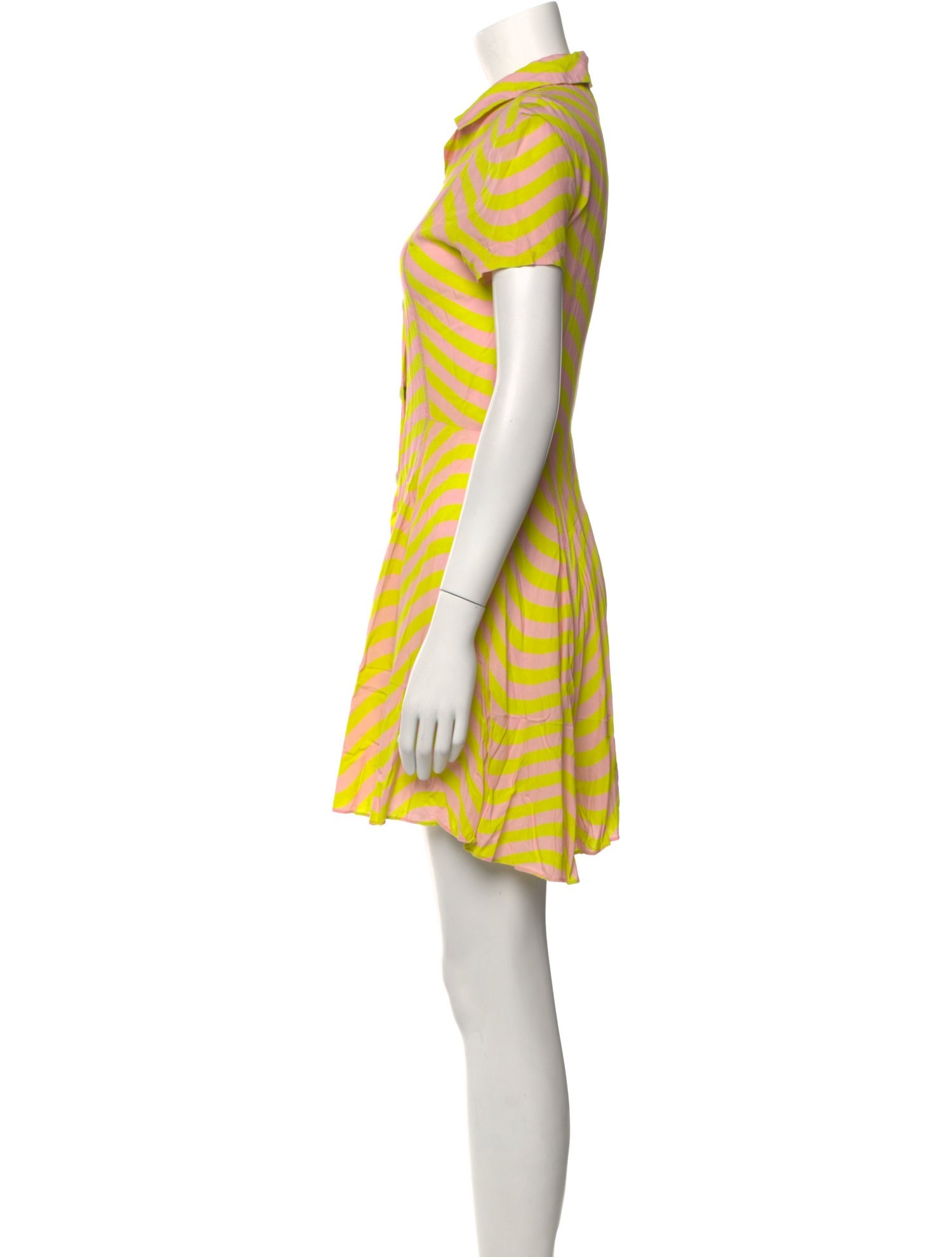 House of Holland Striped Mini Dress