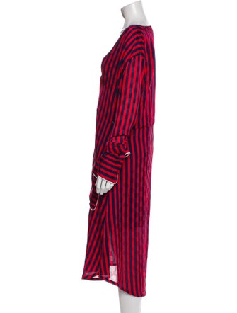 House of Holland Striped Long Dress