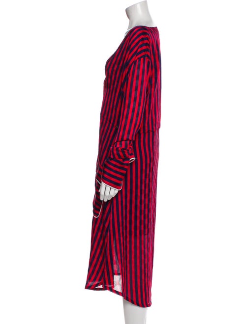 House of Holland Striped Long Dress
