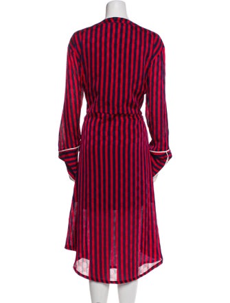 House of Holland Striped Long Dress