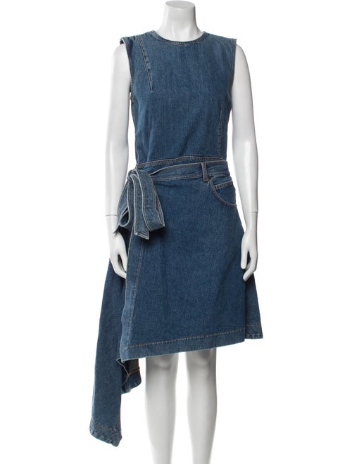 House of Holland Crew Neck Long Dress