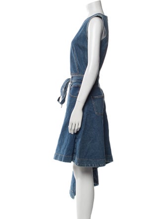 House of Holland Crew Neck Long Dress