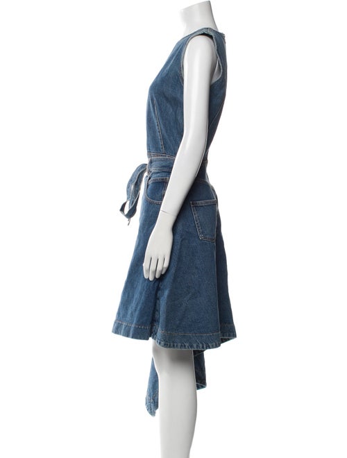 House of Holland Crew Neck Long Dress