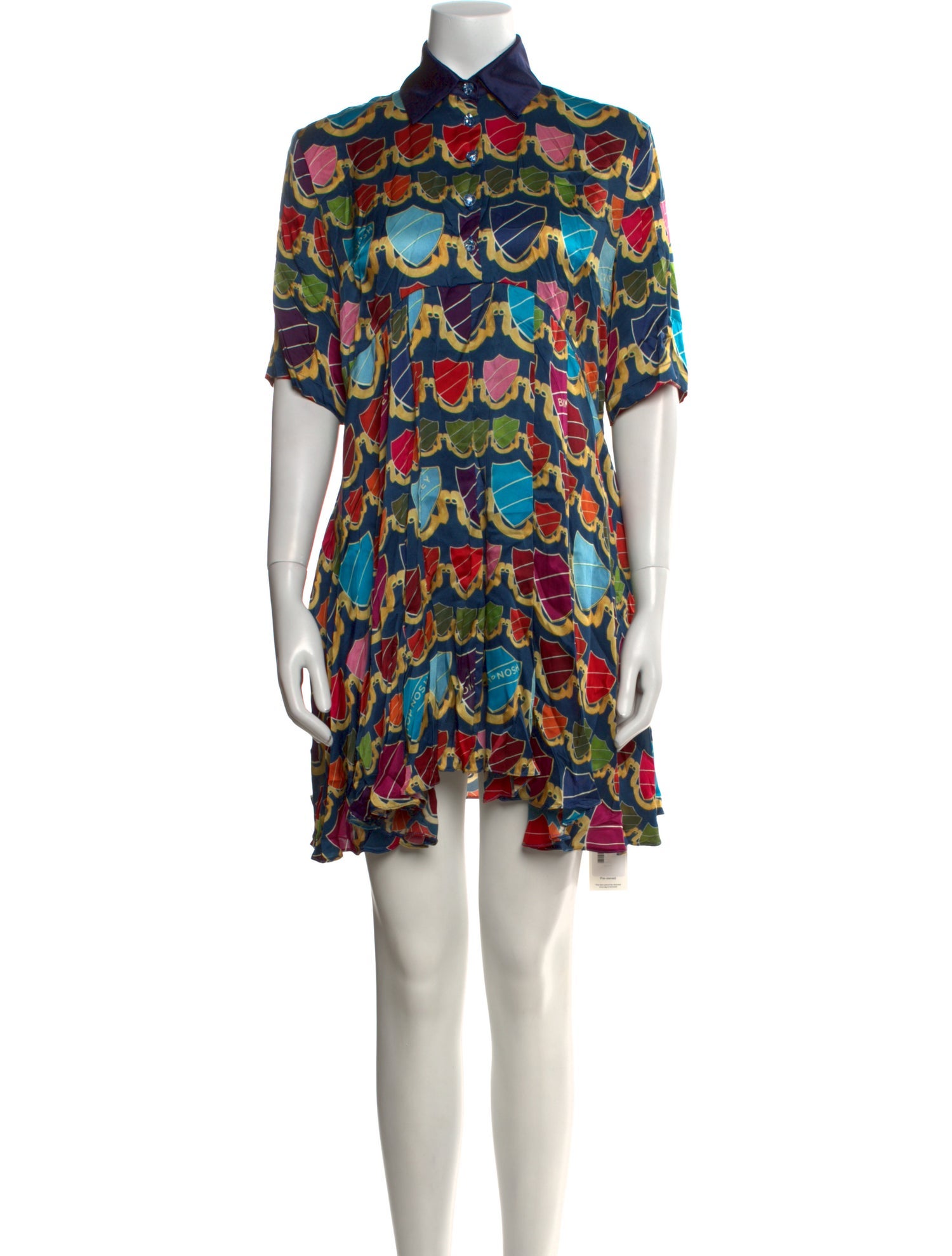 House of Holland Silk Mini Dress