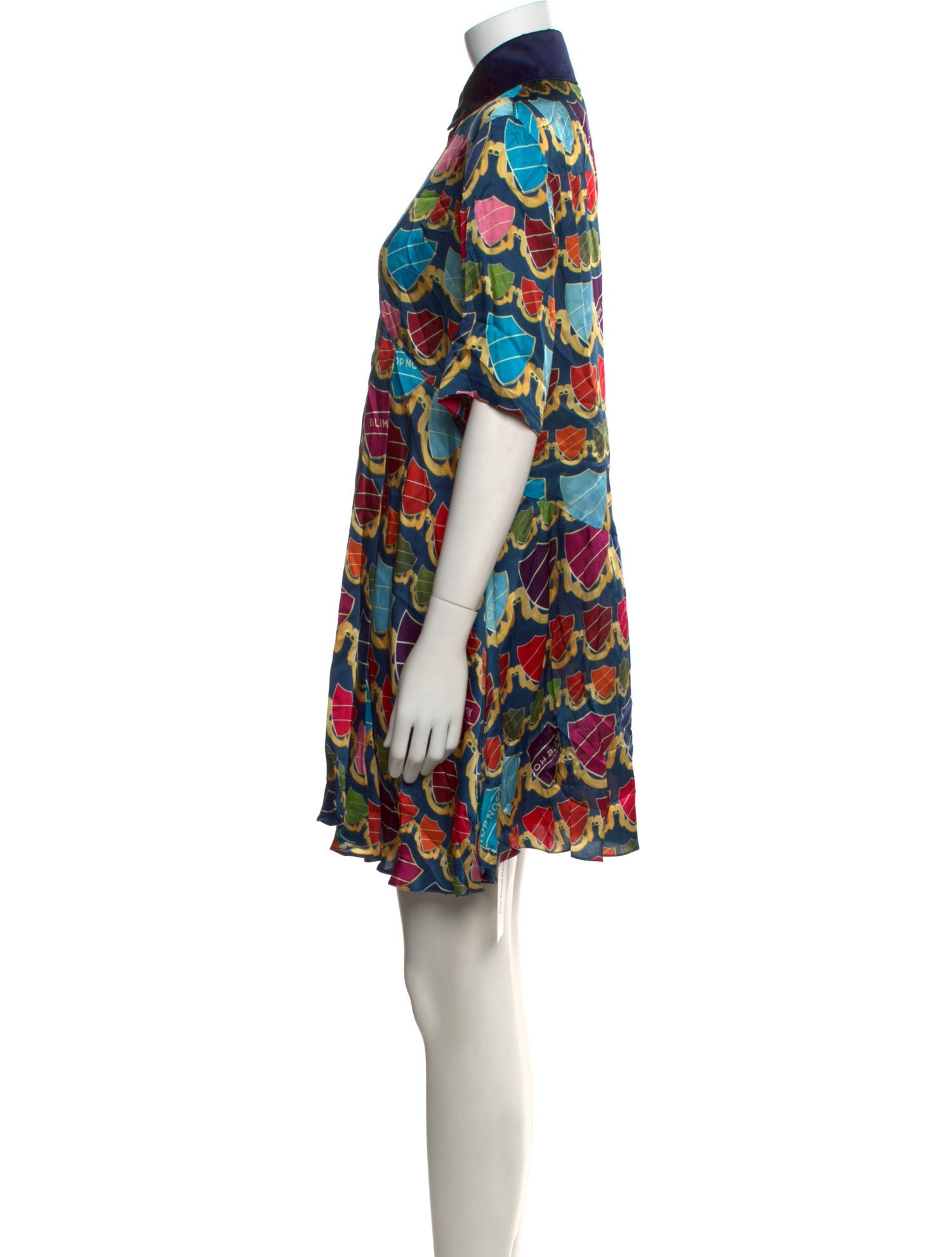 House of Holland Silk Mini Dress