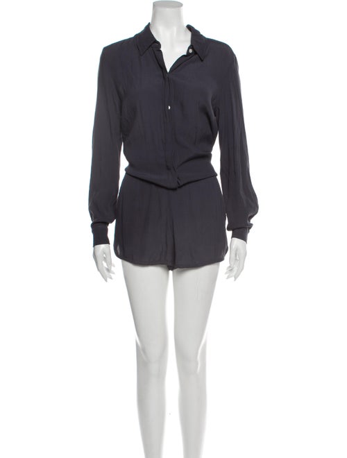 Monrow Romper Blue