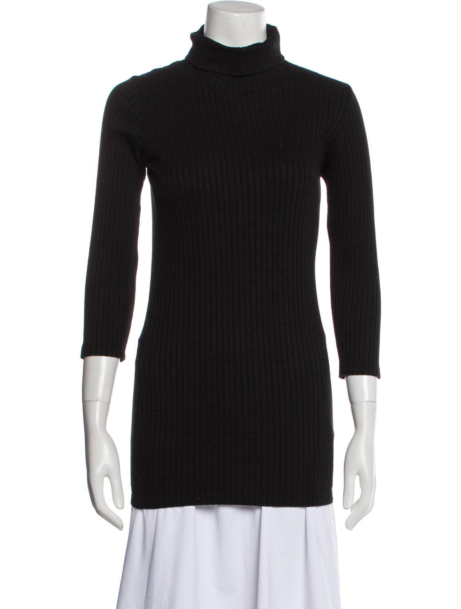 Monrow Wool Turtleneck Sweater