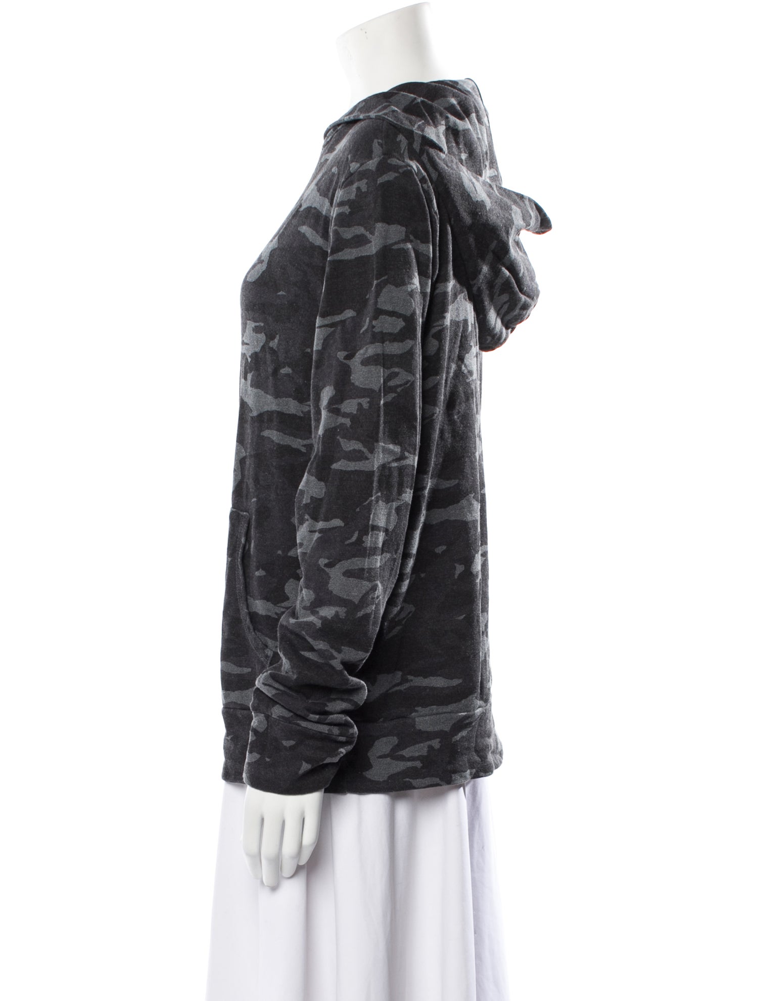 Monrow Silk Printed Sweatshirt
