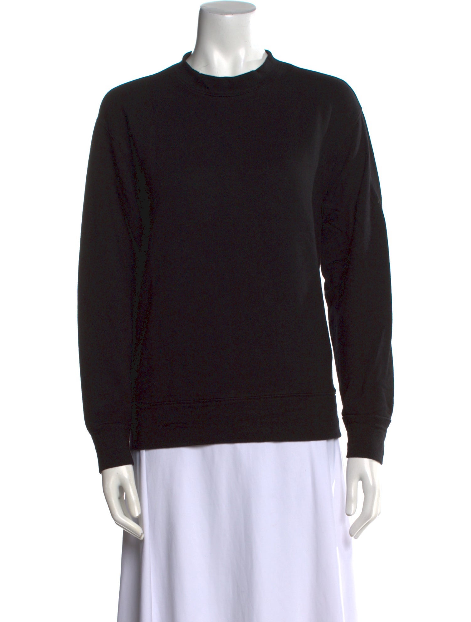 Monrow Crew Neck Long Sleeve Sweatshirt