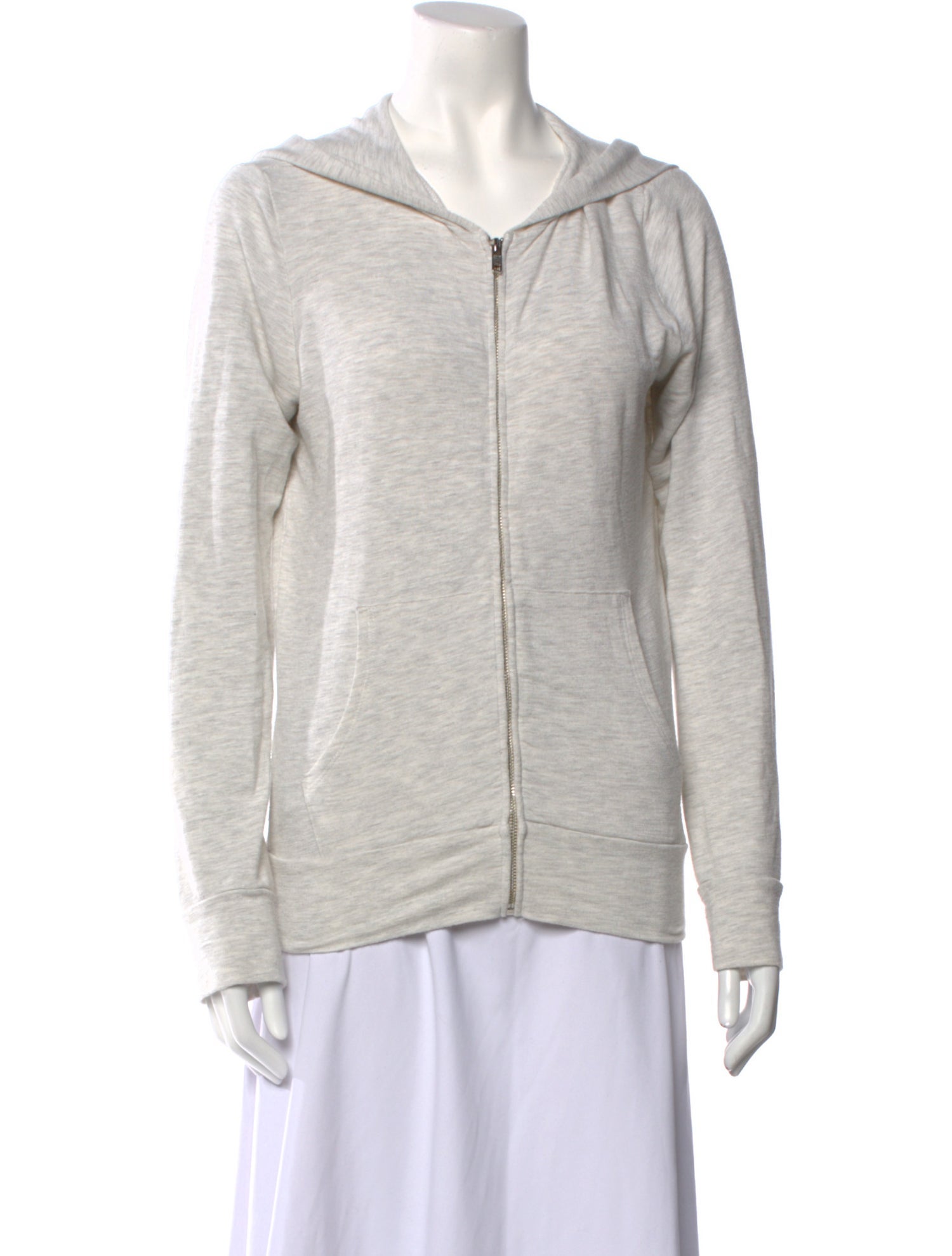 Monrow V-Neck Long Sleeve Sweatshirt