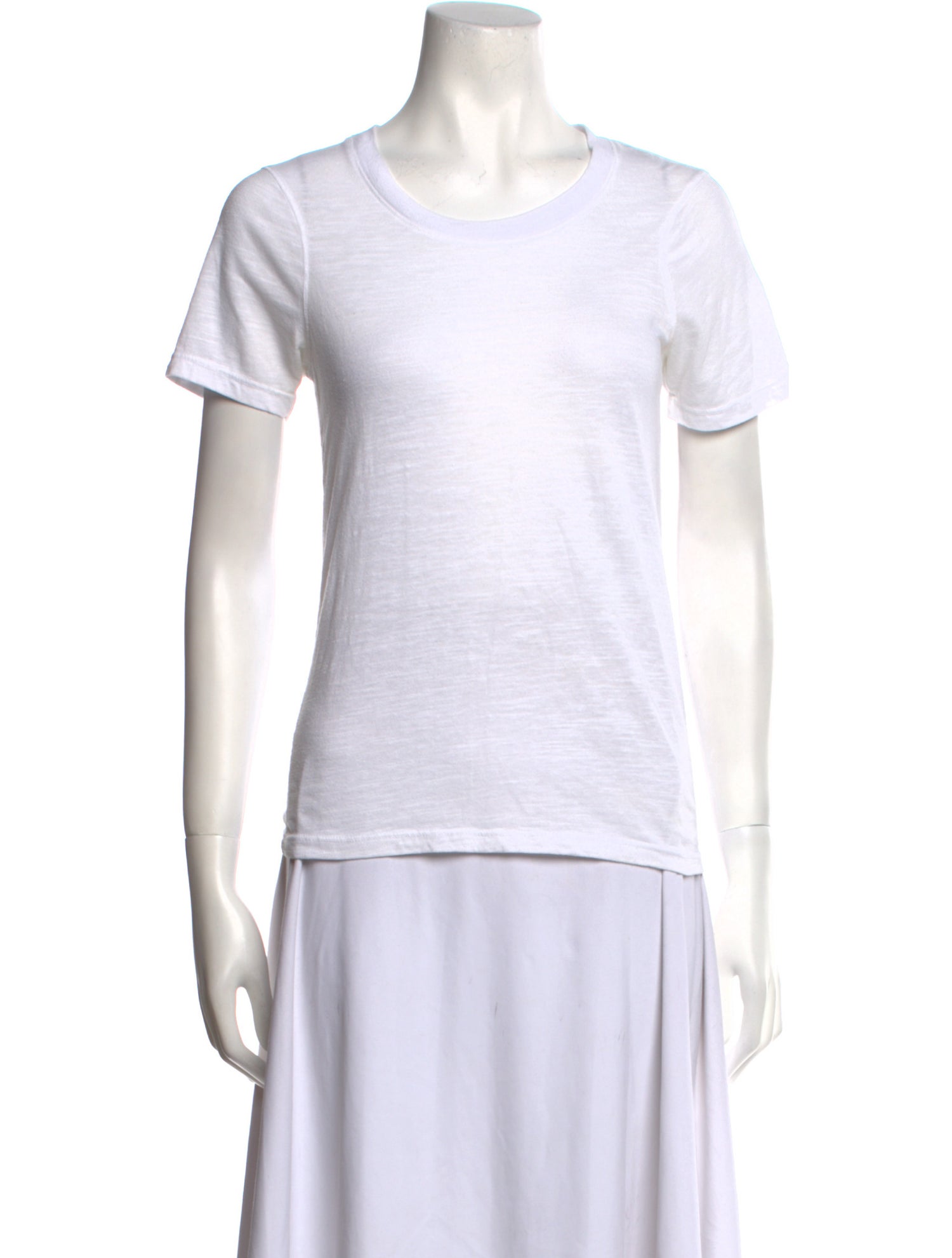 Monrow Crew Neck Short Sleeve T-Shirt