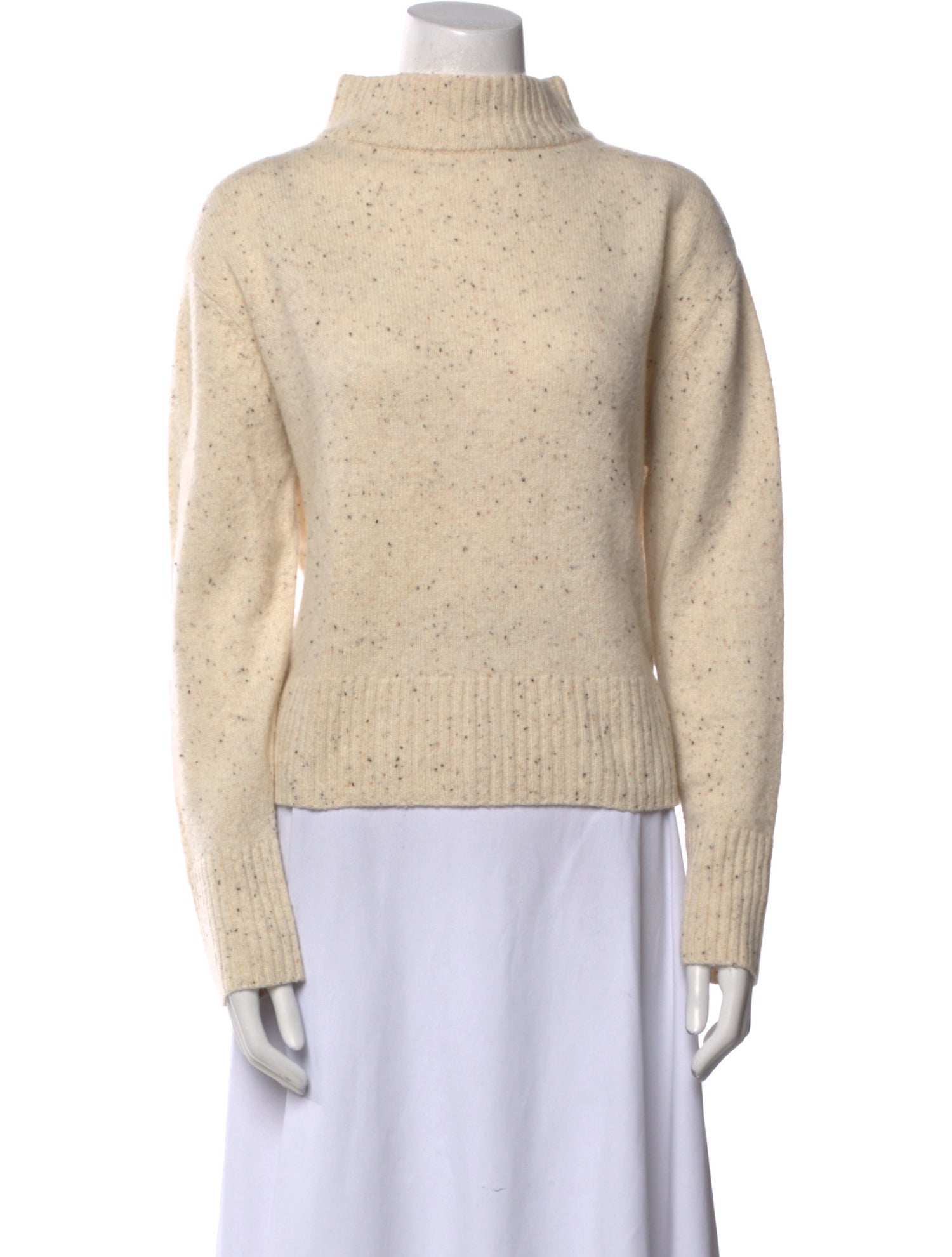 Monrow Cashmere Turtleneck Sweater
