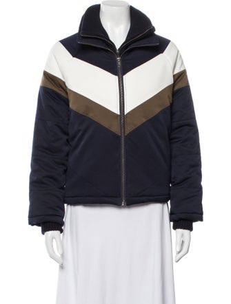 Monrow Colorblock Pattern Jacket