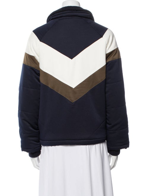 Monrow Colorblock Pattern Jacket