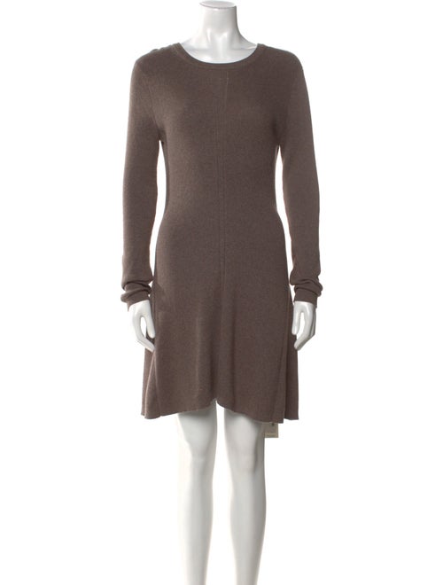 Monrow Scoop Neck Mini Dress