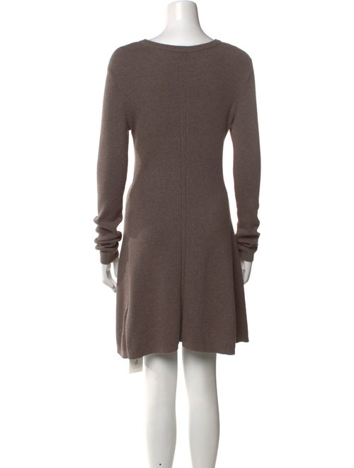 Monrow Scoop Neck Mini Dress