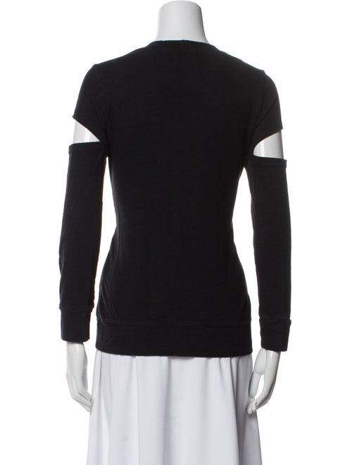 Monrow Crew Neck Long Sleeve T-Shirt