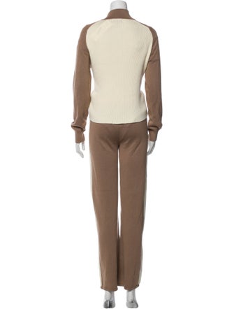 Monrow Colorblock Pattern Pant Set