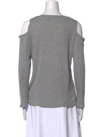 Monrow V-Neck Long Sleeve T-Shirt