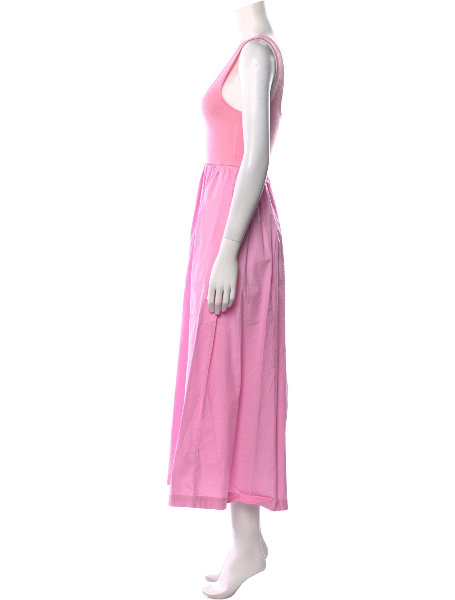 Monrow Square Neckline Long Dress