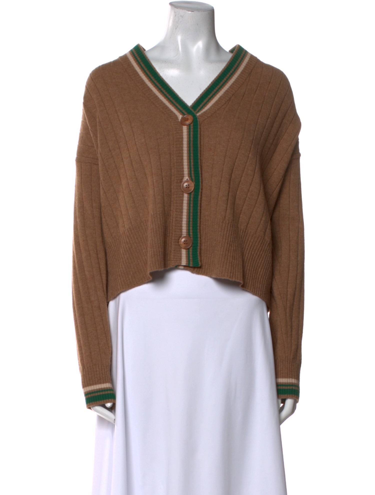 Monrow Wool V-Neck Sweater