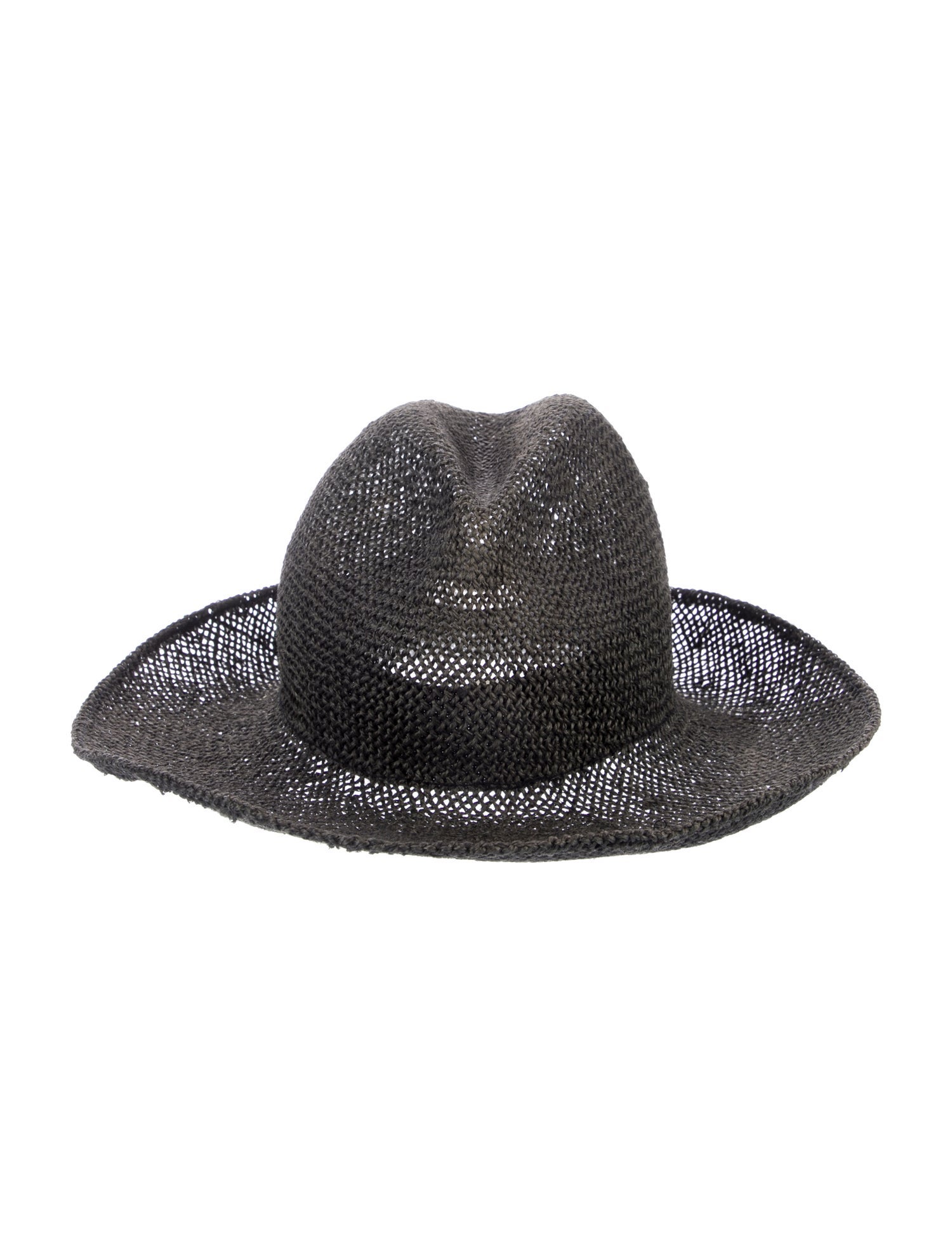 Reinhard Plank Straw Fedora Hat