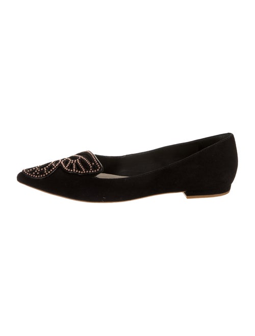 Sophia Webster Bibi Stud Butterfly Flats