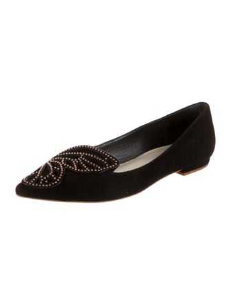 Sophia Webster Bibi Stud Butterfly Flats