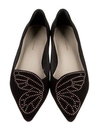 Sophia Webster Bibi Stud Butterfly Flats