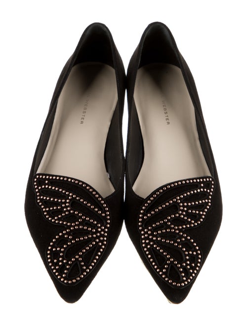 Sophia Webster Bibi Stud Butterfly Flats