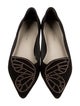 Sophia Webster Bibi Stud Butterfly Flats