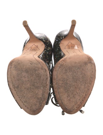 Sophia Webster Patent Leather Printed Pumps