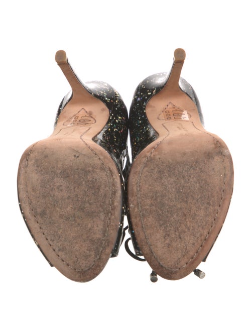 Sophia Webster Patent Leather Printed Pumps