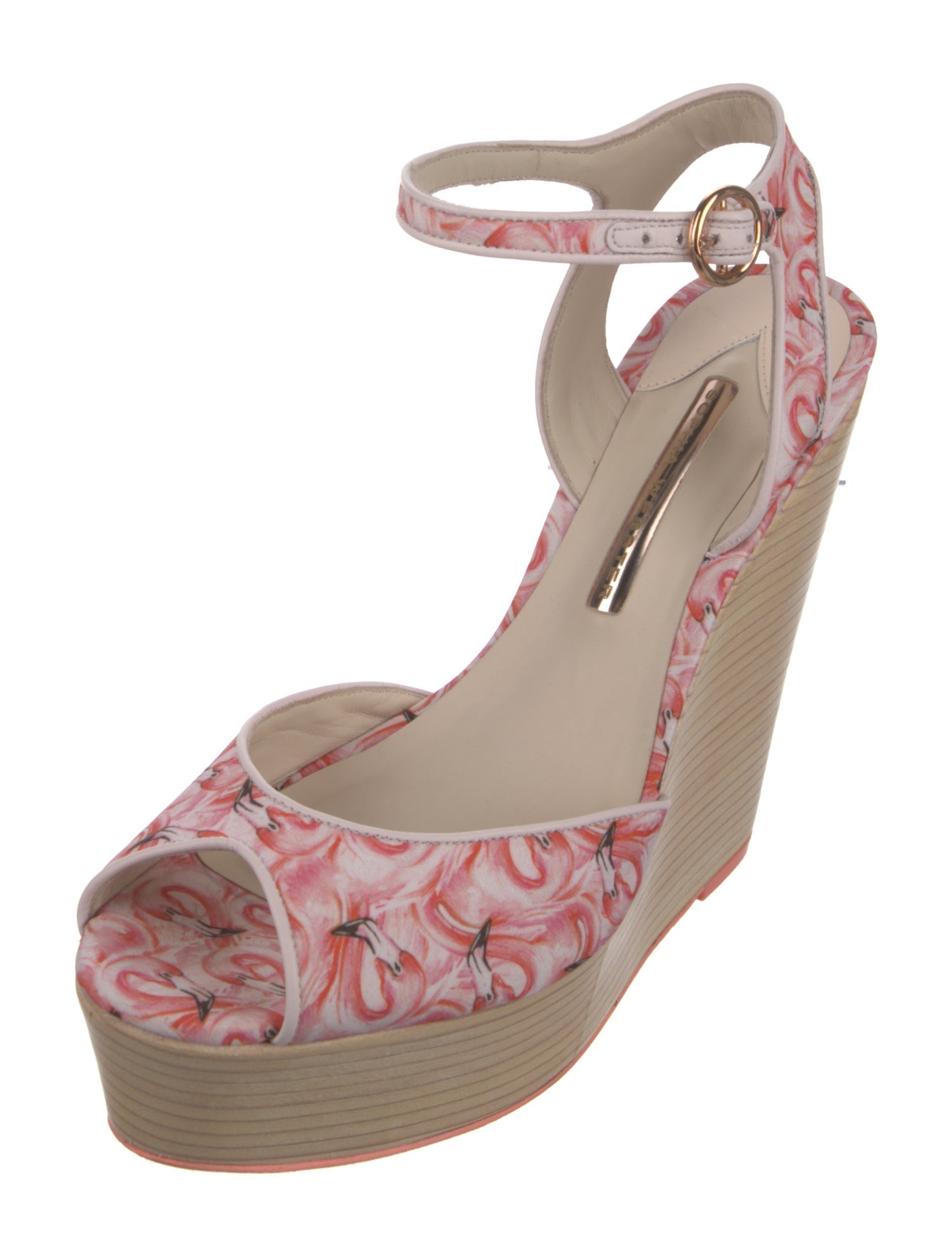 Sophia Webster Printed Slingback Sandals