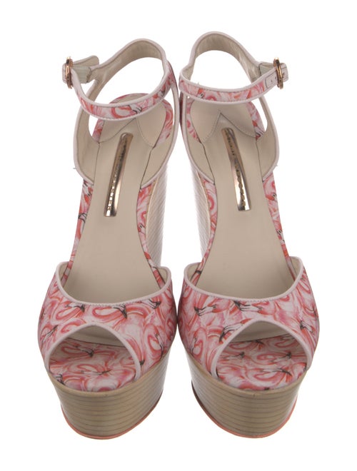 Sophia Webster Printed Slingback Sandals