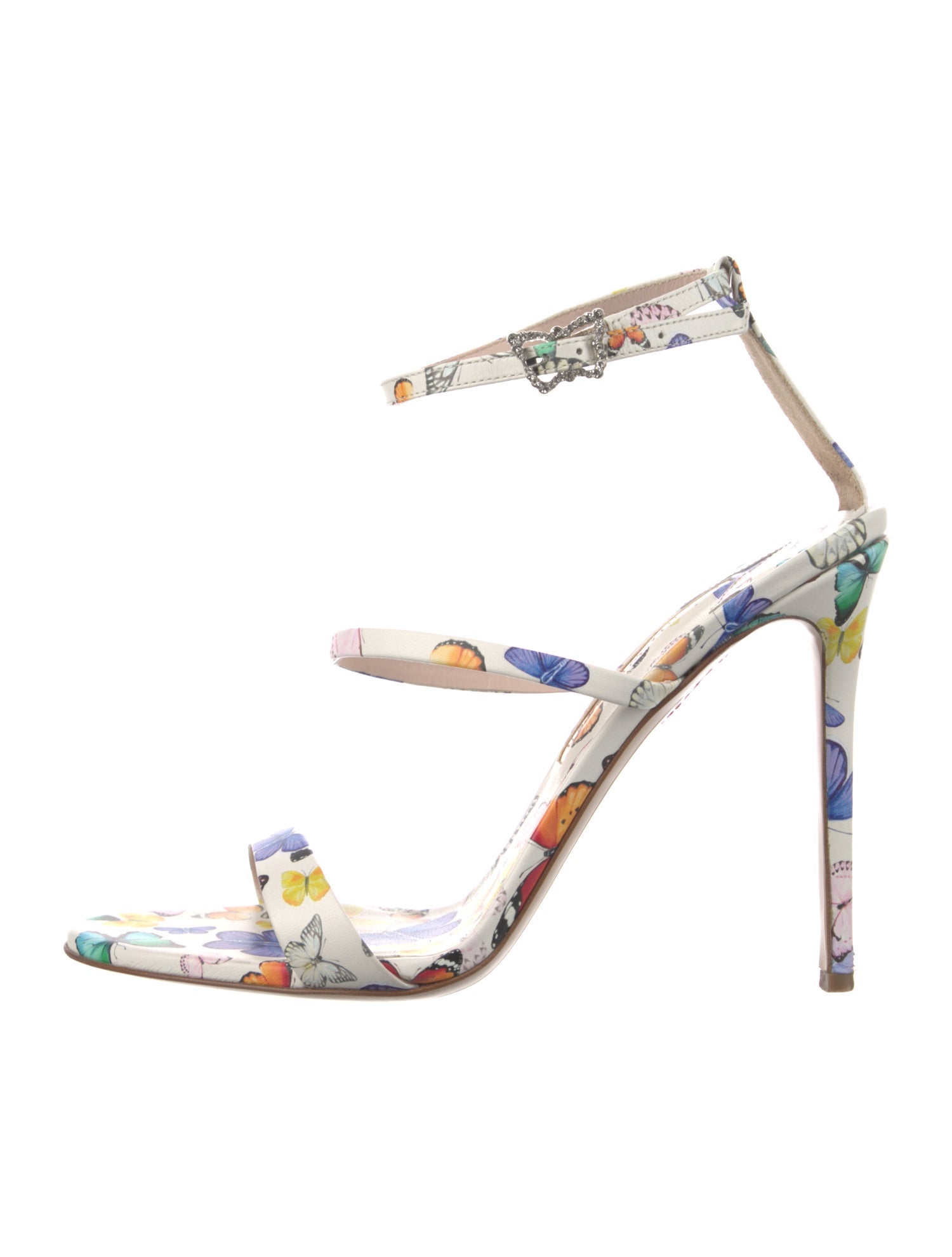 Sophia Webster Leather Printed Sandals