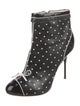 Sophia Webster Patent Leather Polka Dot Print Boots