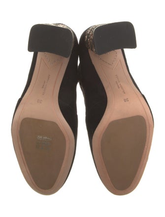 Sophia Webster Suede Animal Print Sock Boots