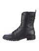Sophia Webster Leather Studded Accents Combat Boots