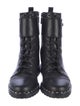 Sophia Webster Leather Studded Accents Combat Boots
