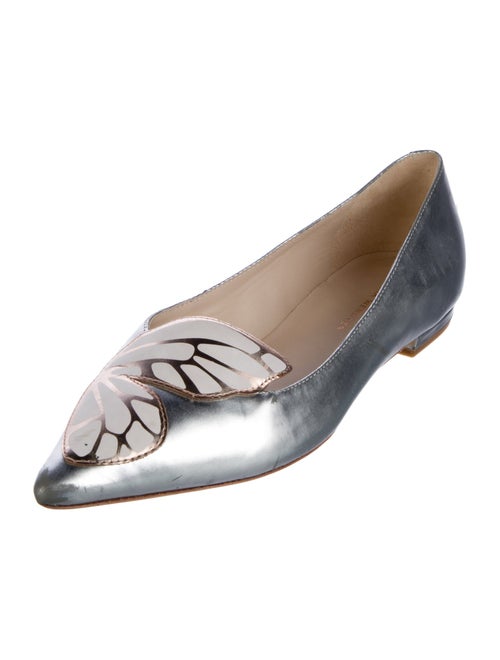 Sophia Webster Patent Leather Patterned Flats