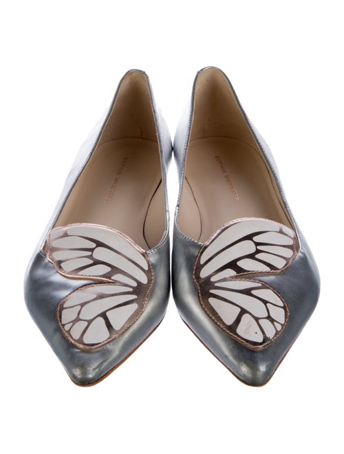 Sophia Webster Patent Leather Patterned Flats