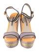 Sophia Webster Suede Printed Espadrilles