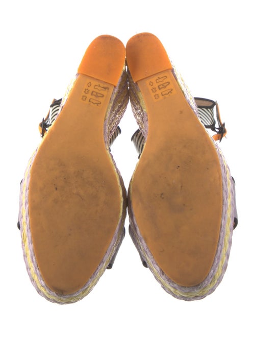 Sophia Webster Suede Printed Espadrilles