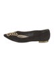 Sophia Webster Suede Graphic Print Flats