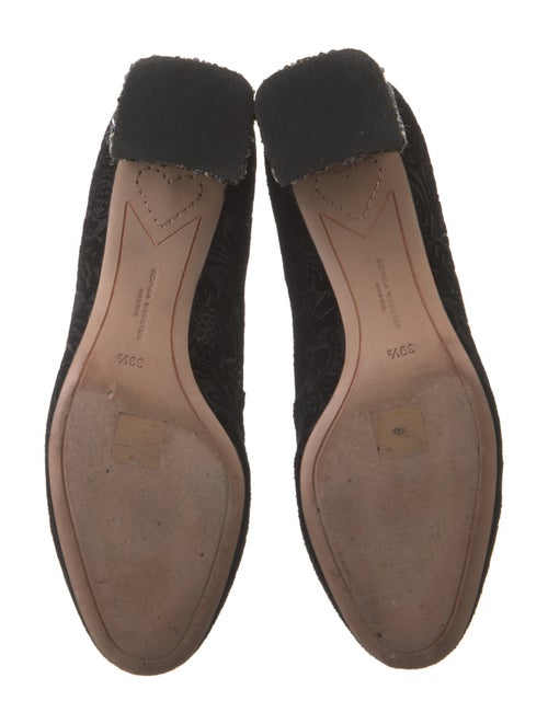 Sophia Webster Suede Crystal Embellishments Pumps